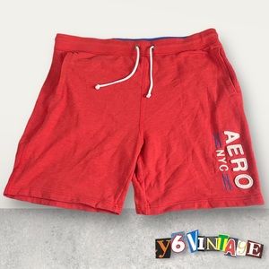 Extra Large Red Aeropostale NYC Shorts